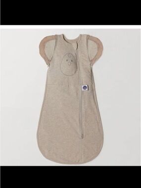 Nested Bean Zen One Sack 0-3 Months Beige 7-13 lbs Newborn Swaddle